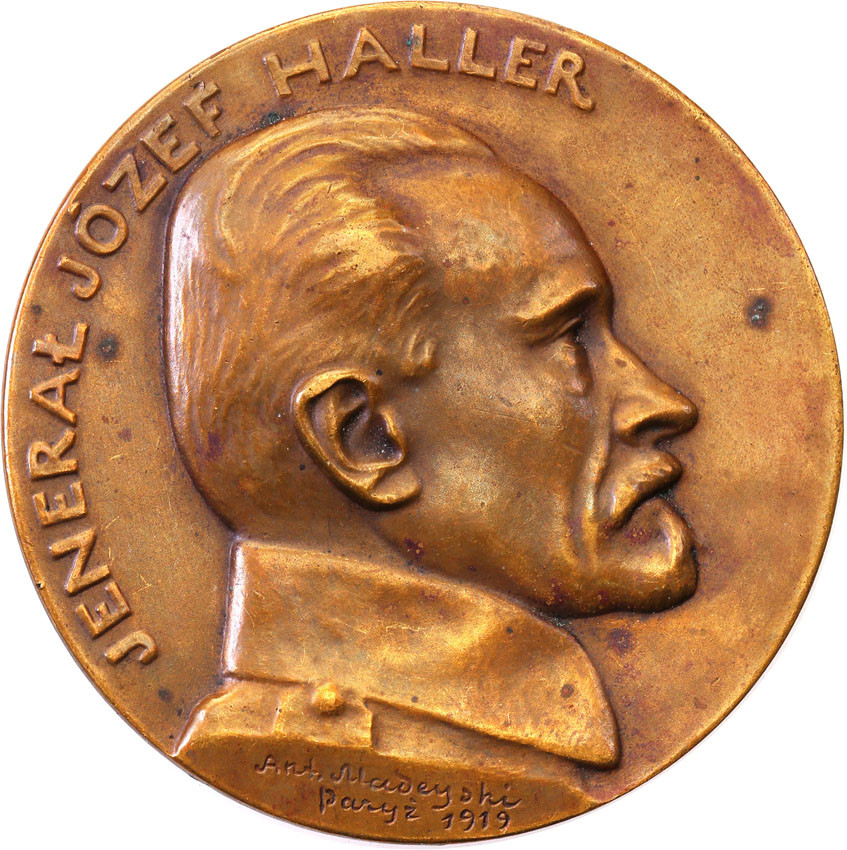 II RP. Medal Jenerał Józef Haller 1919